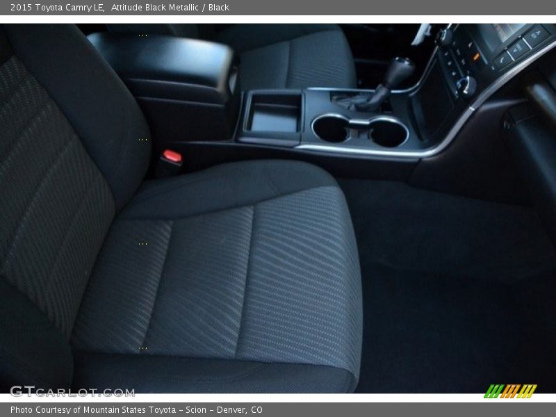 Attitude Black Metallic / Black 2015 Toyota Camry LE