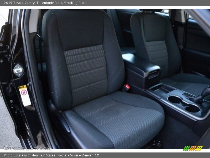 Attitude Black Metallic / Black 2015 Toyota Camry LE