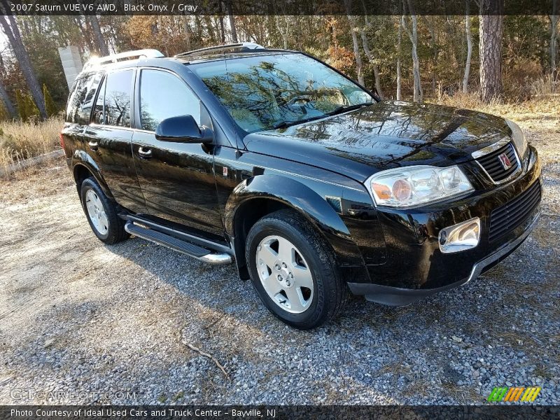 Black Onyx / Gray 2007 Saturn VUE V6 AWD