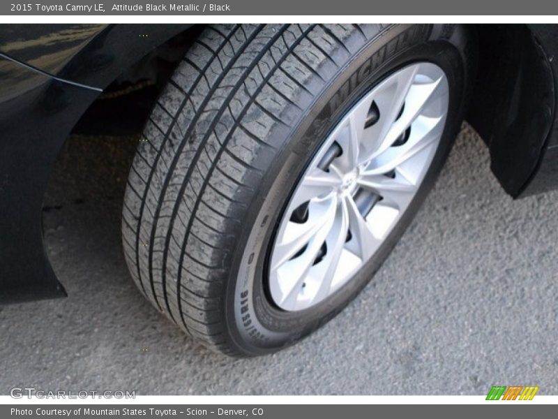 Attitude Black Metallic / Black 2015 Toyota Camry LE
