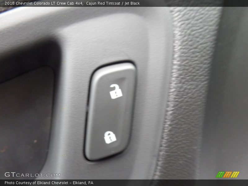 Cajun Red Tintcoat / Jet Black 2018 Chevrolet Colorado LT Crew Cab 4x4