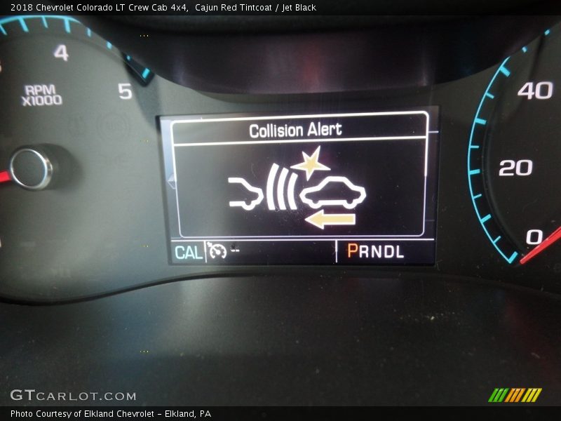 Cajun Red Tintcoat / Jet Black 2018 Chevrolet Colorado LT Crew Cab 4x4