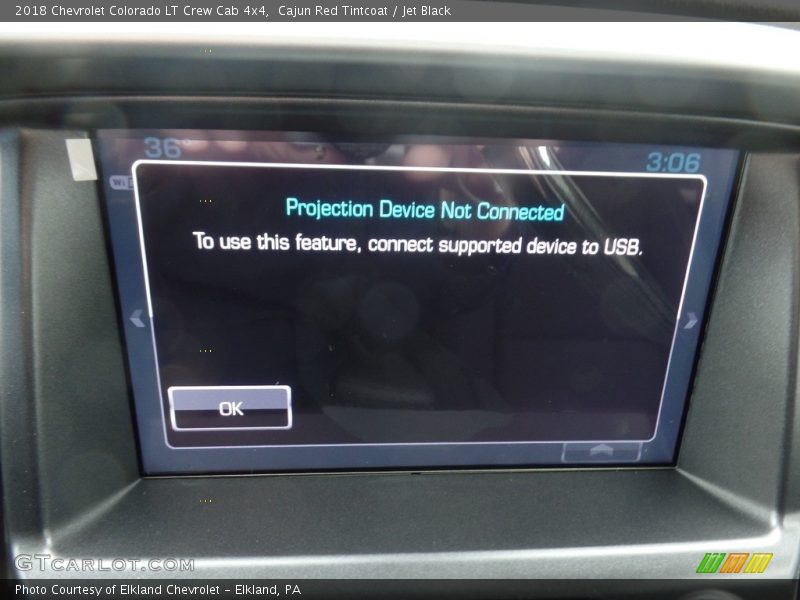 Cajun Red Tintcoat / Jet Black 2018 Chevrolet Colorado LT Crew Cab 4x4