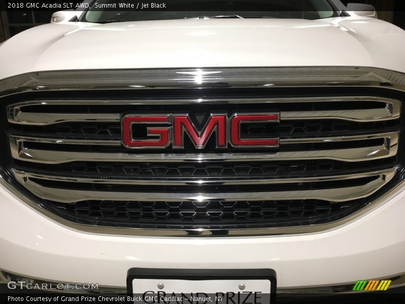 Summit White / Jet Black 2018 GMC Acadia SLT AWD