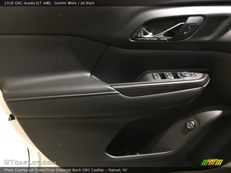 Summit White / Jet Black 2018 GMC Acadia SLT AWD
