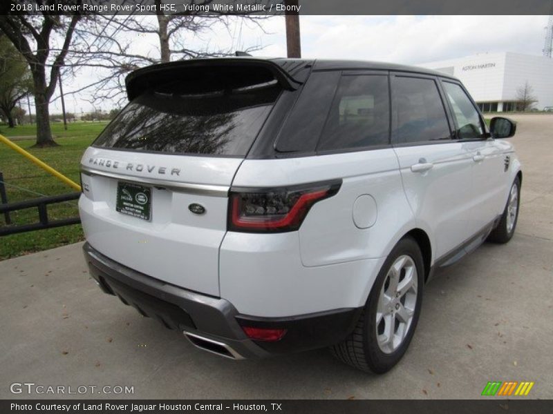 Yulong White Metallic / Ebony 2018 Land Rover Range Rover Sport HSE