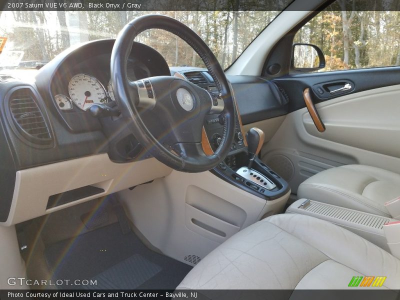 Black Onyx / Gray 2007 Saturn VUE V6 AWD