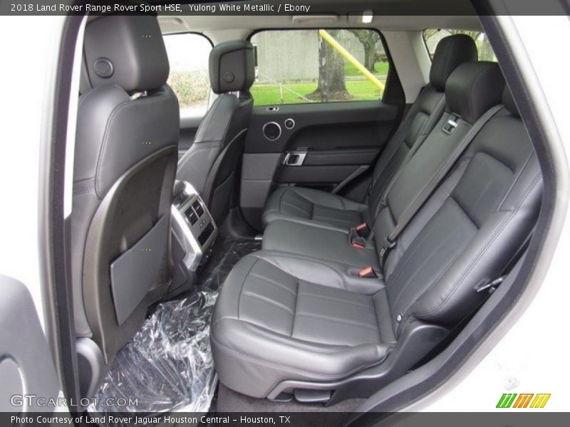 Rear Seat of 2018 Range Rover Sport HSE