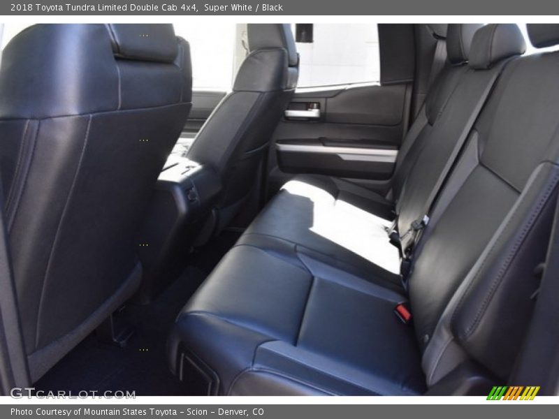 Super White / Black 2018 Toyota Tundra Limited Double Cab 4x4