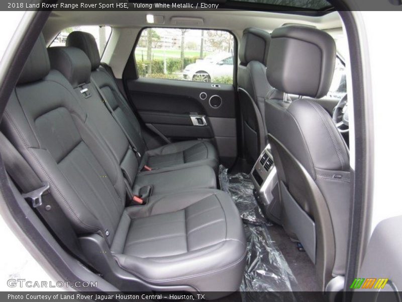 Rear Seat of 2018 Range Rover Sport HSE
