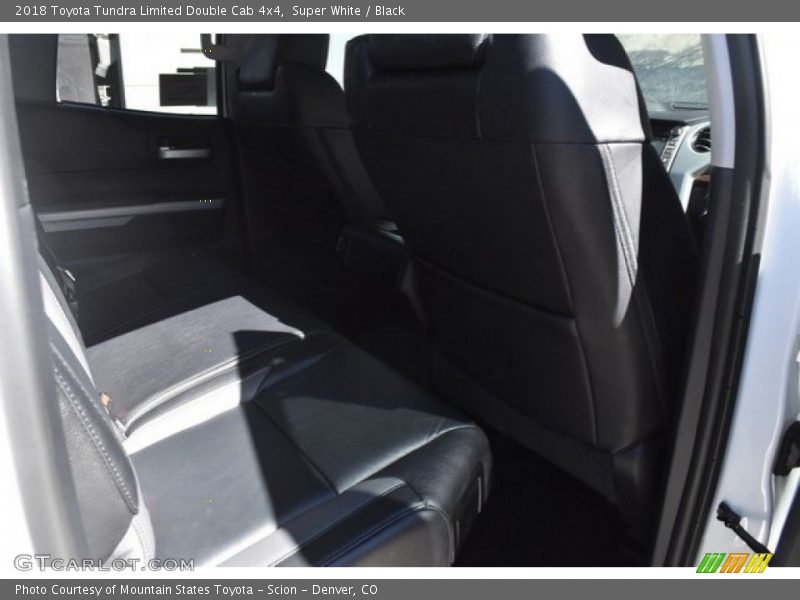 Super White / Black 2018 Toyota Tundra Limited Double Cab 4x4