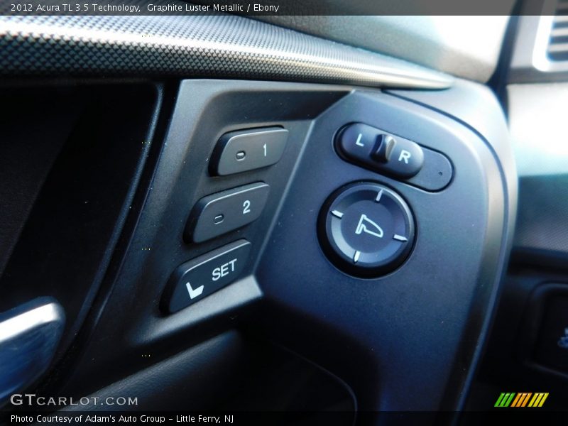 Graphite Luster Metallic / Ebony 2012 Acura TL 3.5 Technology