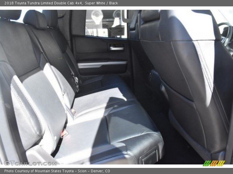 Super White / Black 2018 Toyota Tundra Limited Double Cab 4x4