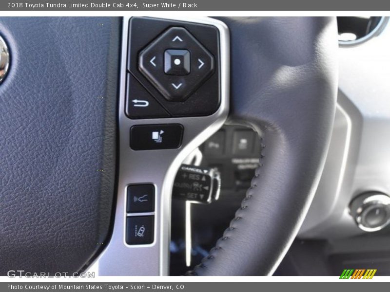 Super White / Black 2018 Toyota Tundra Limited Double Cab 4x4