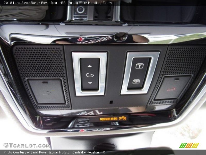 Controls of 2018 Range Rover Sport HSE