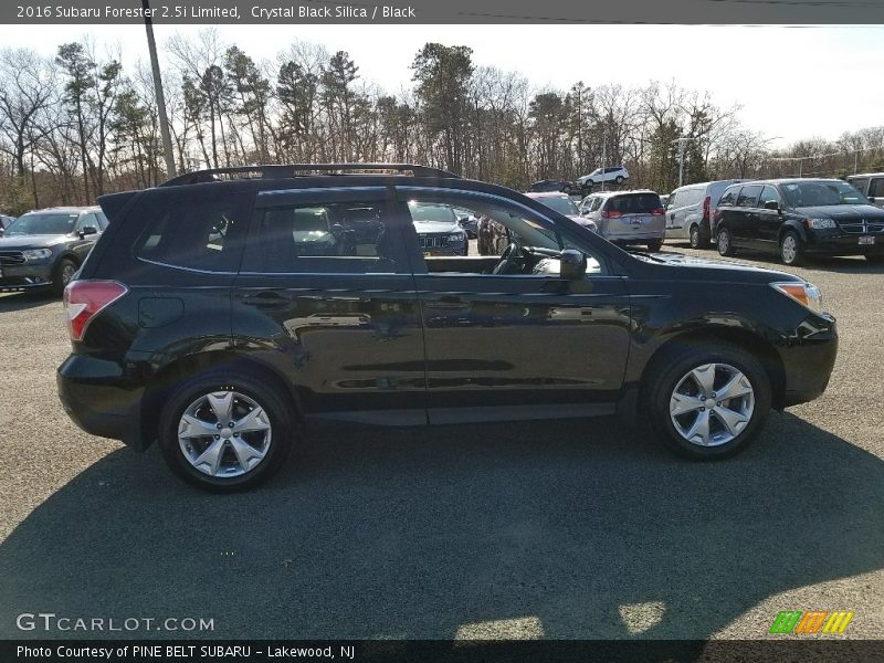 Crystal Black Silica / Black 2016 Subaru Forester 2.5i Limited