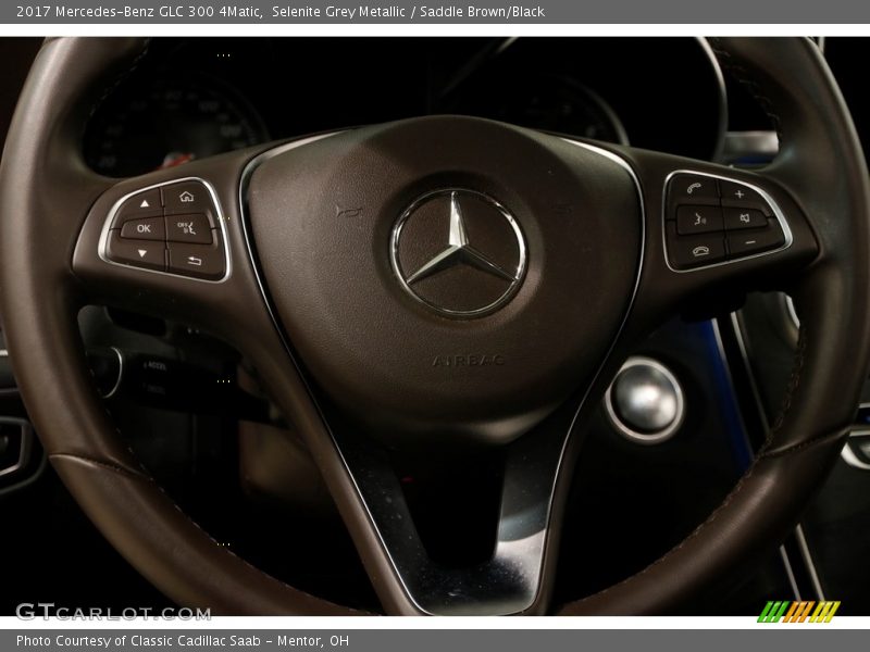 Selenite Grey Metallic / Saddle Brown/Black 2017 Mercedes-Benz GLC 300 4Matic
