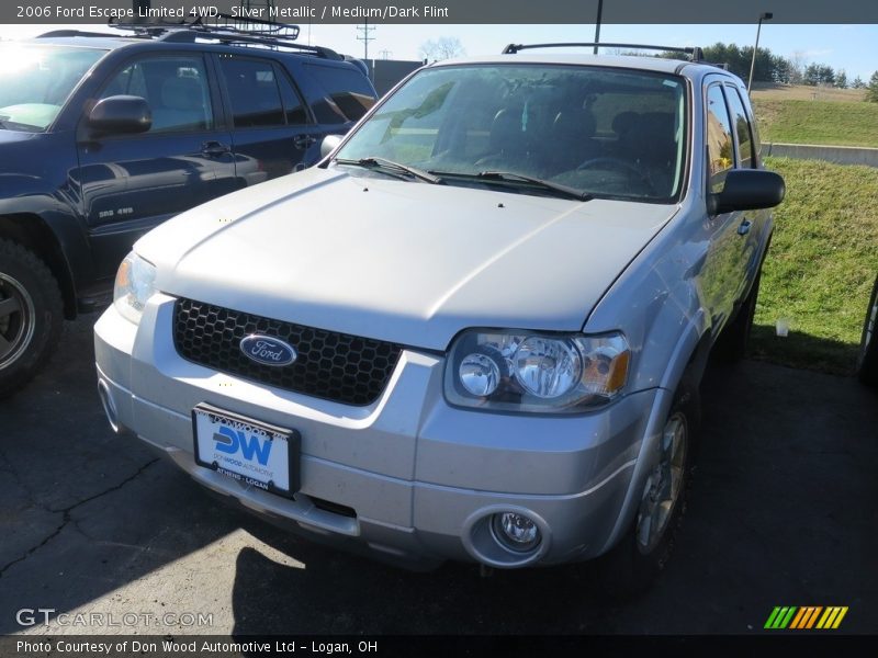 Silver Metallic / Medium/Dark Flint 2006 Ford Escape Limited 4WD
