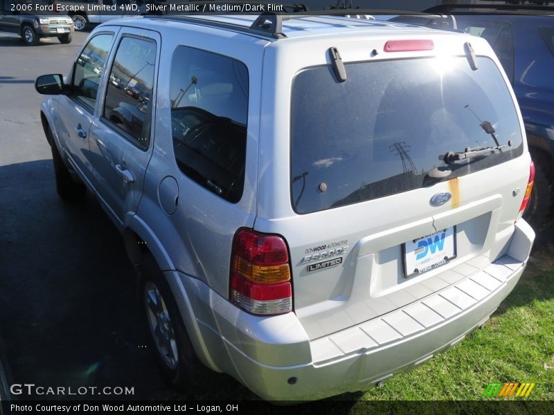 Silver Metallic / Medium/Dark Flint 2006 Ford Escape Limited 4WD