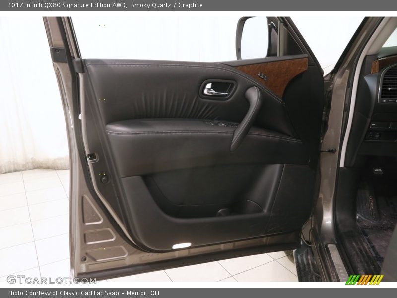 Smoky Quartz / Graphite 2017 Infiniti QX80 Signature Edition AWD