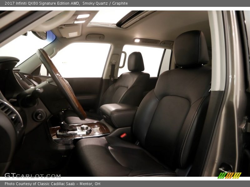 Smoky Quartz / Graphite 2017 Infiniti QX80 Signature Edition AWD