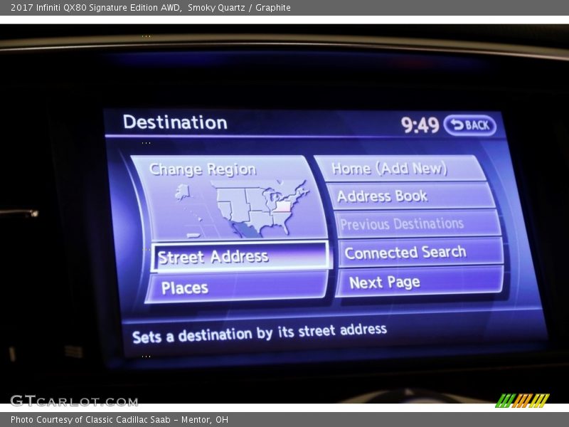 Smoky Quartz / Graphite 2017 Infiniti QX80 Signature Edition AWD