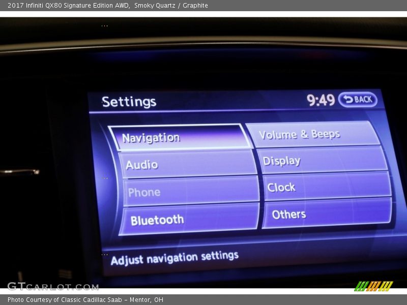 Smoky Quartz / Graphite 2017 Infiniti QX80 Signature Edition AWD