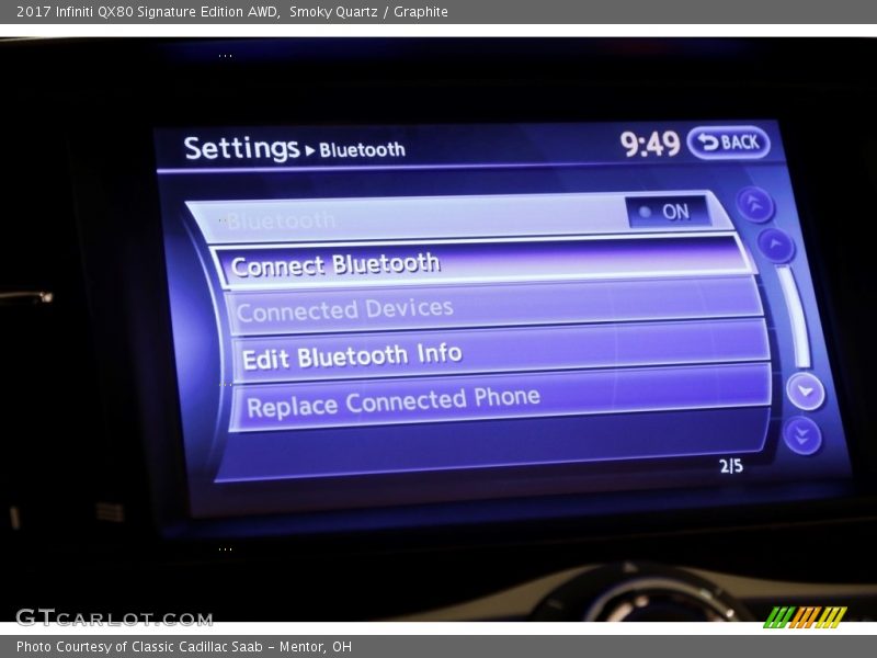 Smoky Quartz / Graphite 2017 Infiniti QX80 Signature Edition AWD