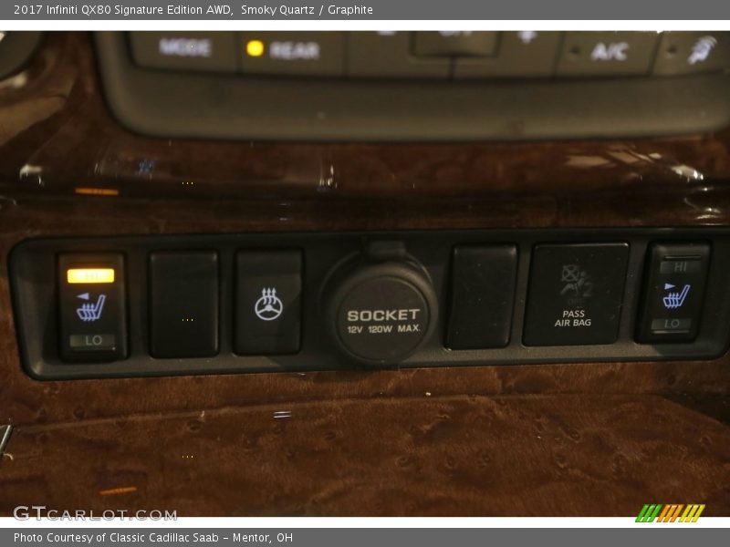 Smoky Quartz / Graphite 2017 Infiniti QX80 Signature Edition AWD