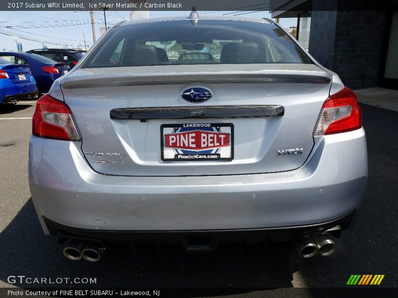 Ice Silver Metallic / Carbon Black 2017 Subaru WRX Limited