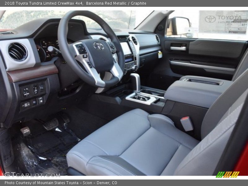 Barcelona Red Metallic / Graphite 2018 Toyota Tundra Limited CrewMax 4x4