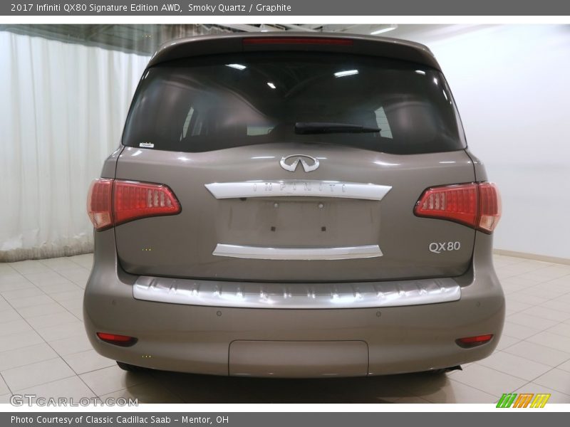 Smoky Quartz / Graphite 2017 Infiniti QX80 Signature Edition AWD
