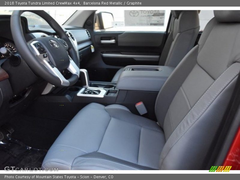 Barcelona Red Metallic / Graphite 2018 Toyota Tundra Limited CrewMax 4x4