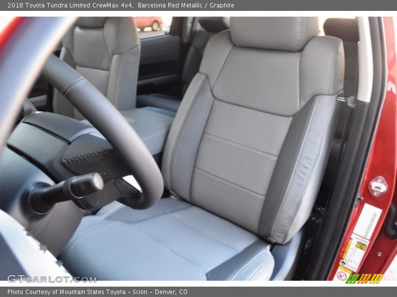 Barcelona Red Metallic / Graphite 2018 Toyota Tundra Limited CrewMax 4x4