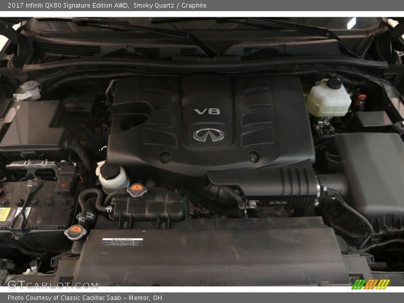 Smoky Quartz / Graphite 2017 Infiniti QX80 Signature Edition AWD