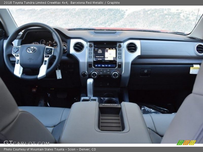 Barcelona Red Metallic / Graphite 2018 Toyota Tundra Limited CrewMax 4x4