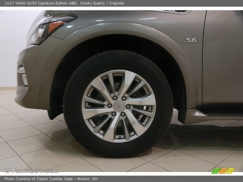 Smoky Quartz / Graphite 2017 Infiniti QX80 Signature Edition AWD
