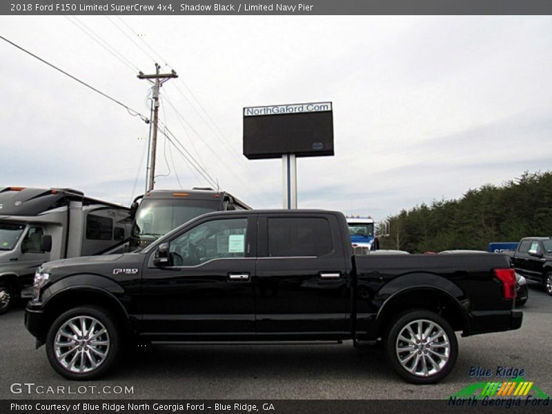 Shadow Black / Limited Navy Pier 2018 Ford F150 Limited SuperCrew 4x4