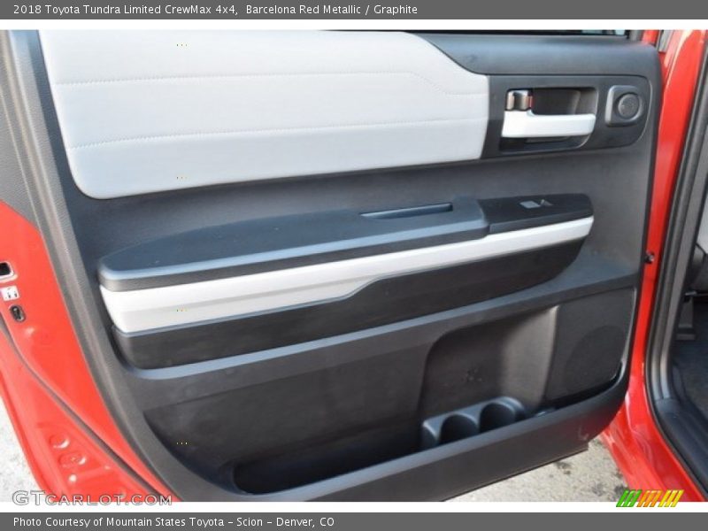 Barcelona Red Metallic / Graphite 2018 Toyota Tundra Limited CrewMax 4x4