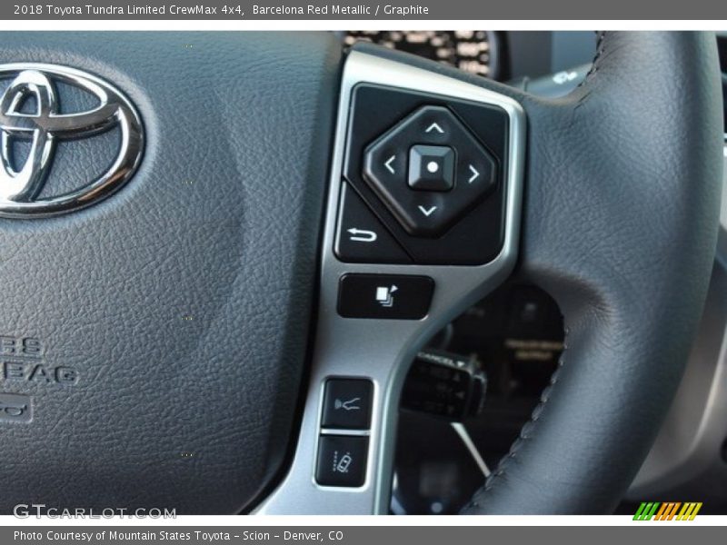Barcelona Red Metallic / Graphite 2018 Toyota Tundra Limited CrewMax 4x4