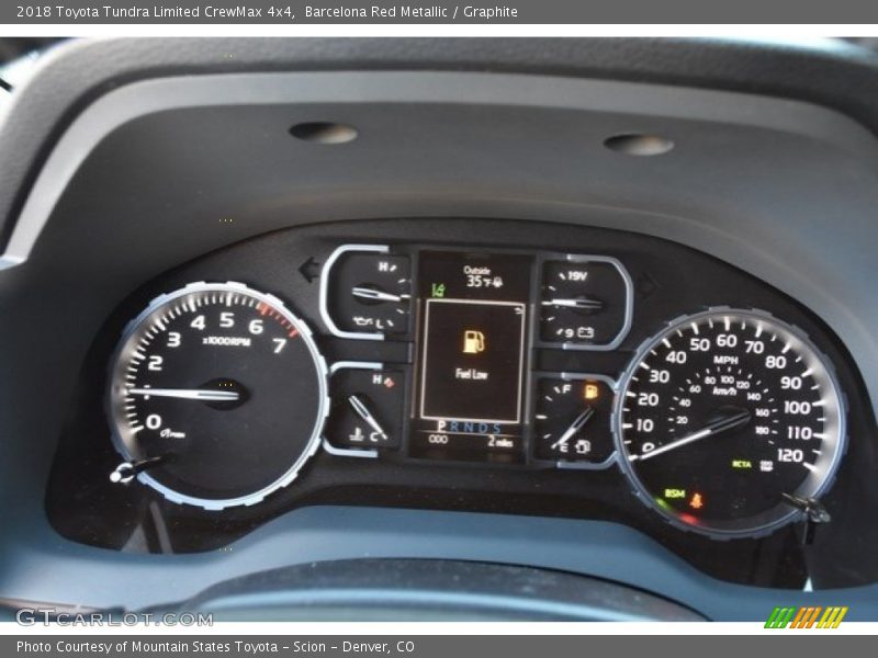 Barcelona Red Metallic / Graphite 2018 Toyota Tundra Limited CrewMax 4x4