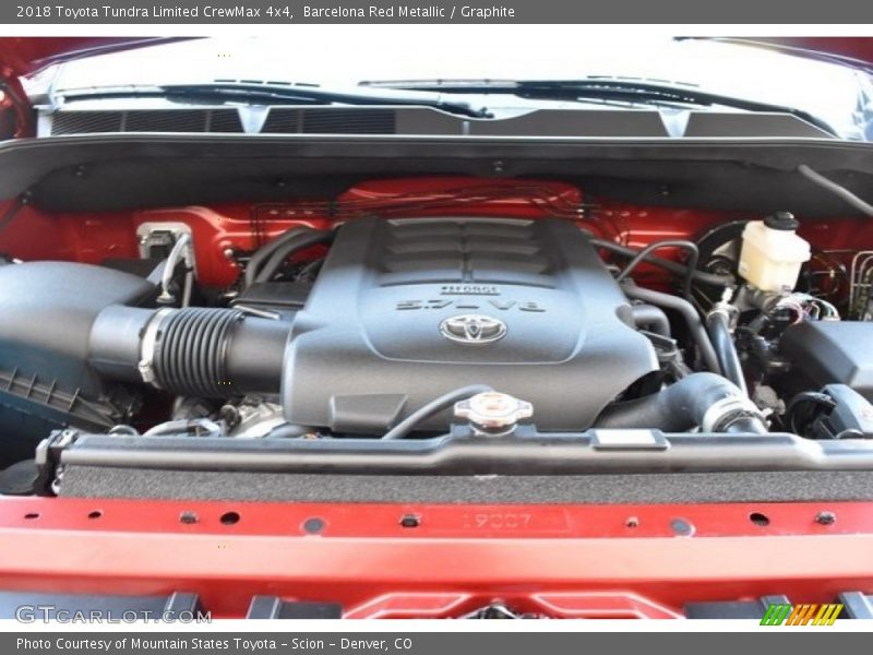 Barcelona Red Metallic / Graphite 2018 Toyota Tundra Limited CrewMax 4x4