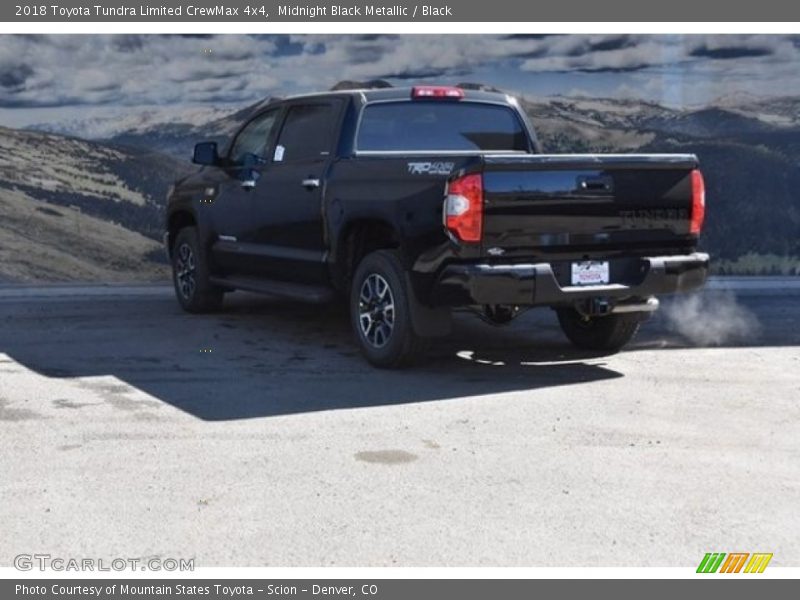 Midnight Black Metallic / Black 2018 Toyota Tundra Limited CrewMax 4x4