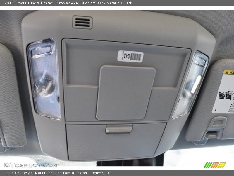 Midnight Black Metallic / Black 2018 Toyota Tundra Limited CrewMax 4x4