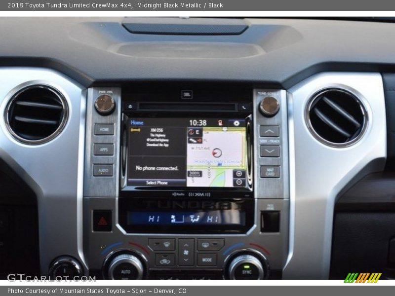 Midnight Black Metallic / Black 2018 Toyota Tundra Limited CrewMax 4x4