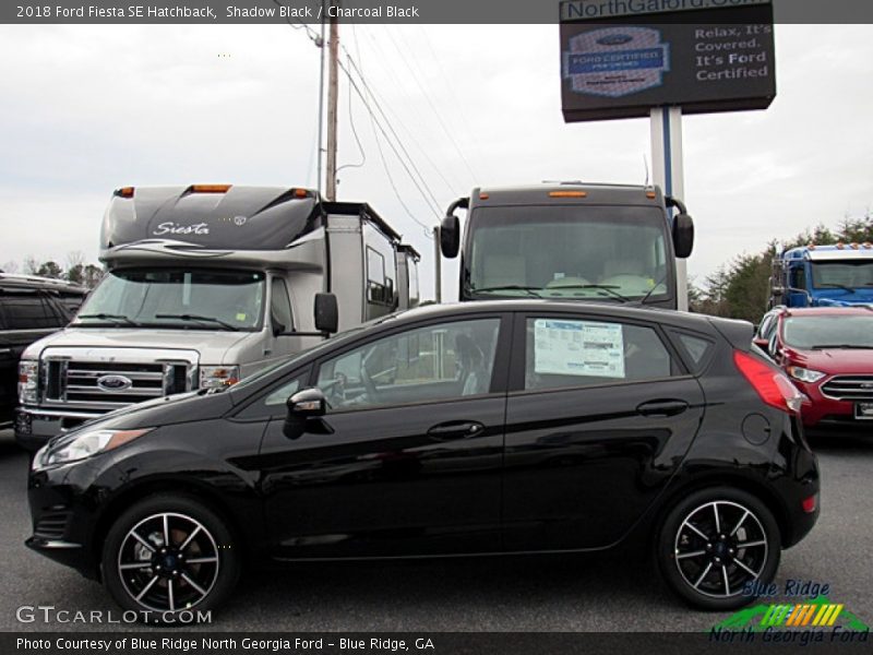 Shadow Black / Charcoal Black 2018 Ford Fiesta SE Hatchback