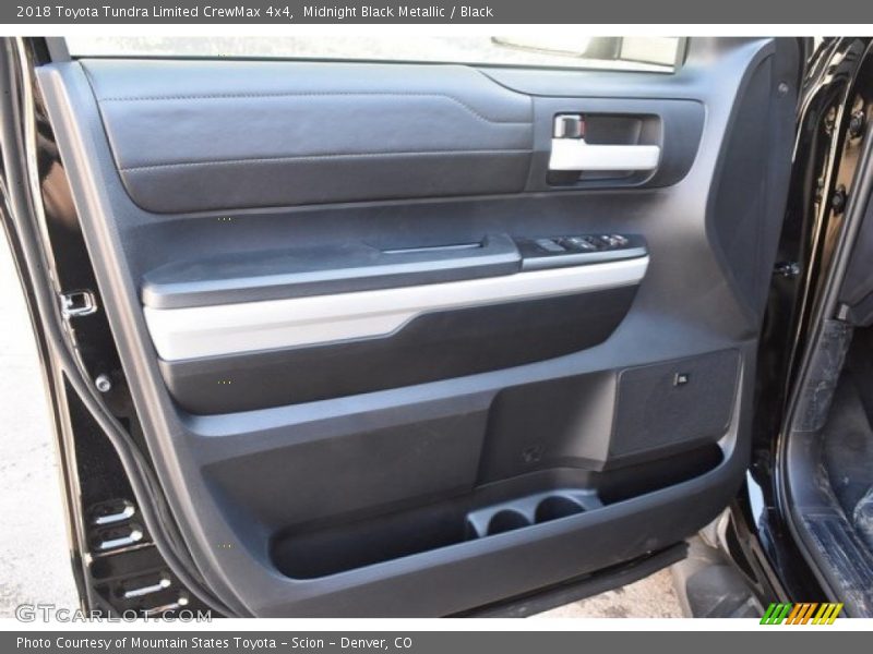 Midnight Black Metallic / Black 2018 Toyota Tundra Limited CrewMax 4x4