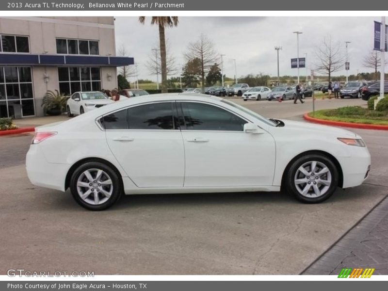 Bellanova White Pearl / Parchment 2013 Acura TL Technology
