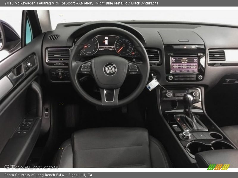 Night Blue Metallic / Black Anthracite 2013 Volkswagen Touareg VR6 FSI Sport 4XMotion