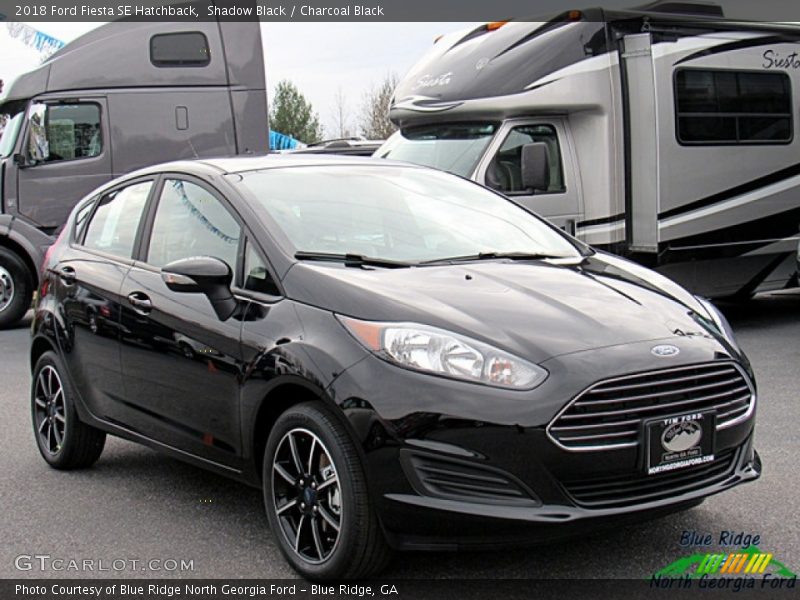 Shadow Black / Charcoal Black 2018 Ford Fiesta SE Hatchback